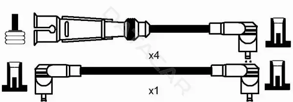 Высоковольтные провода NGK 7313