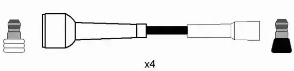 Высоковольтные провода NGK 8183