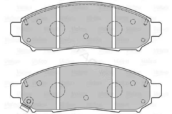 Тормозные колодки VALEO 301140