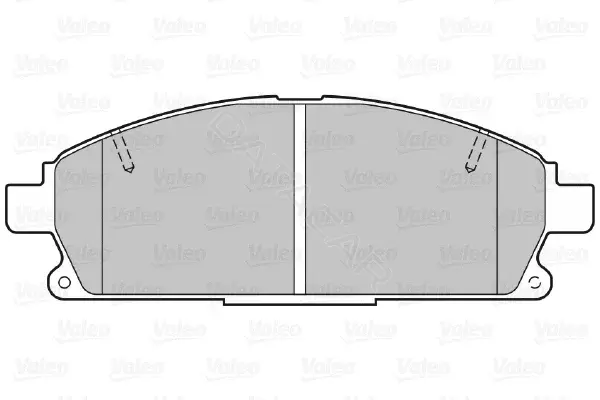 Тормозные колодки VALEO 301452