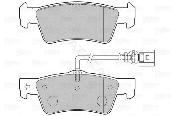 Тормозные колодки VALEO 301946