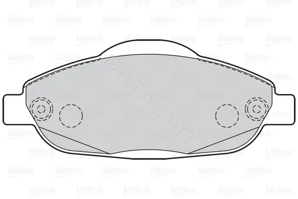Тормозные колодки VALEO 302215