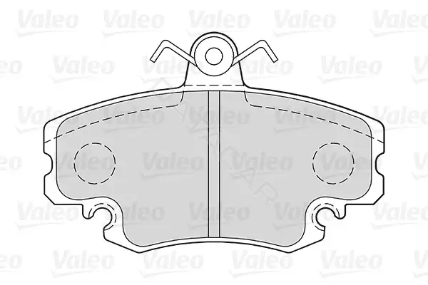 Тормозные колодки VALEO 301002