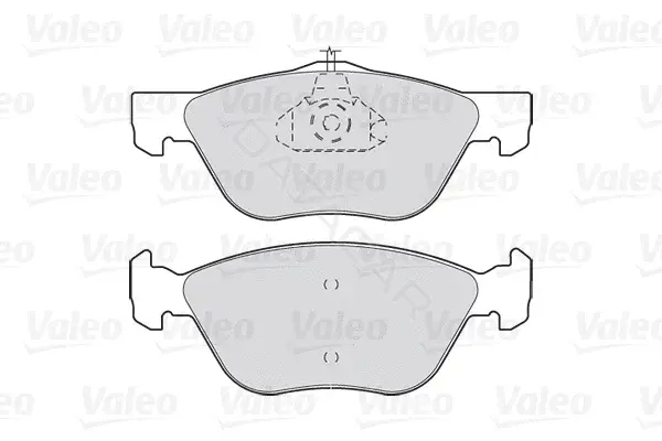 Тормозные колодки VALEO 301023
