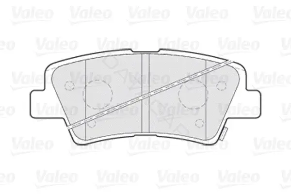 Тормозные колодки VALEO 301301