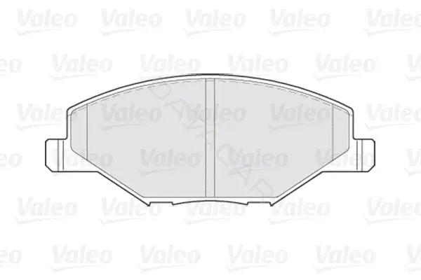Тормозные колодки VALEO 301354