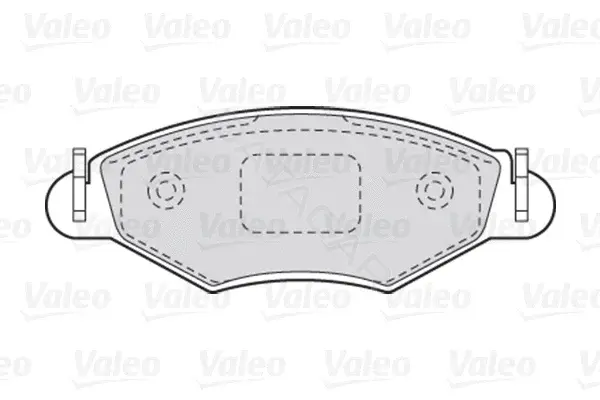 Тормозные колодки VALEO 301461