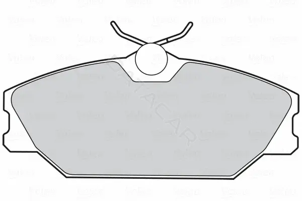 Тормозные колодки VALEO 301473