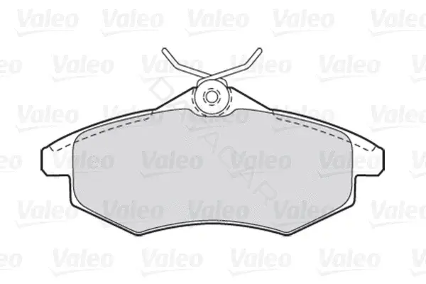 Тормозные колодки VALEO 301500