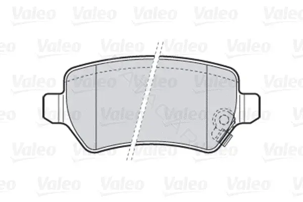 Тормозные колодки VALEO 301584