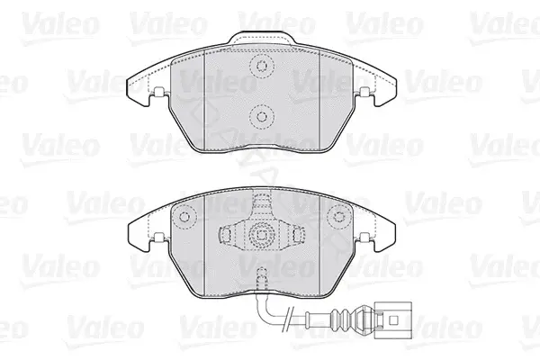 Тормозные колодки VALEO 301635
