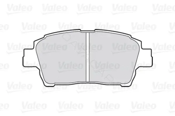 Тормозные колодки VALEO 301737