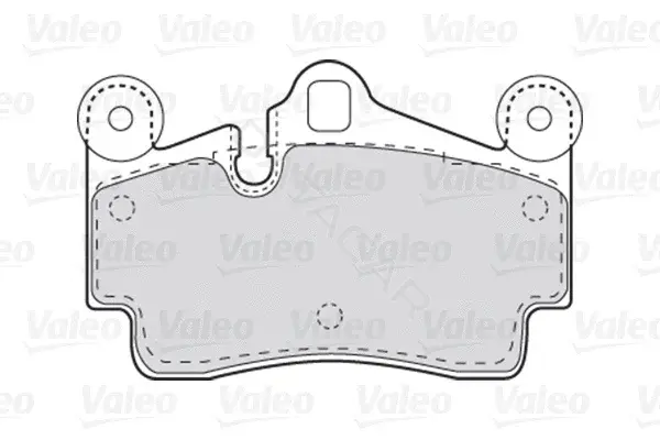 Тормозные колодки VALEO 301770