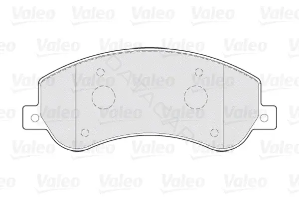 Тормозные колодки VALEO 301816
