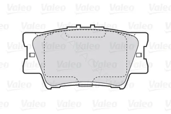 Тормозные колодки VALEO 301819