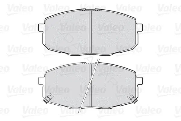 Тормозные колодки VALEO 301842