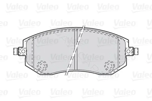 Тормозные колодки VALEO 301853