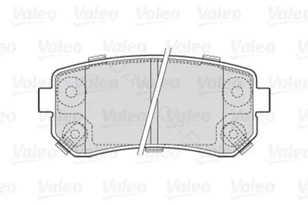 Тормозные колодки VALEO 301867