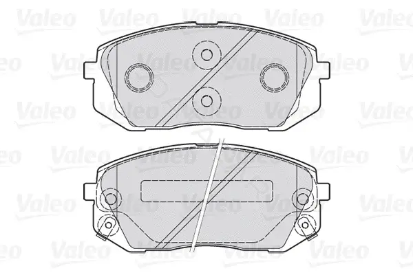 Тормозные колодки VALEO 301934