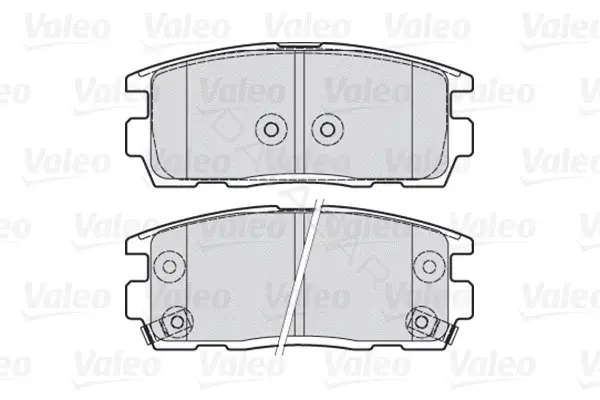 Тормозные колодки VALEO 301941