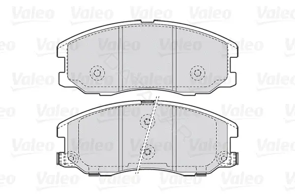 Тормозные колодки VALEO 301942