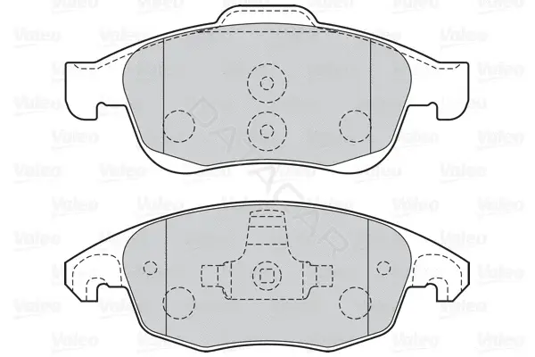 Тормозные колодки VALEO 301997