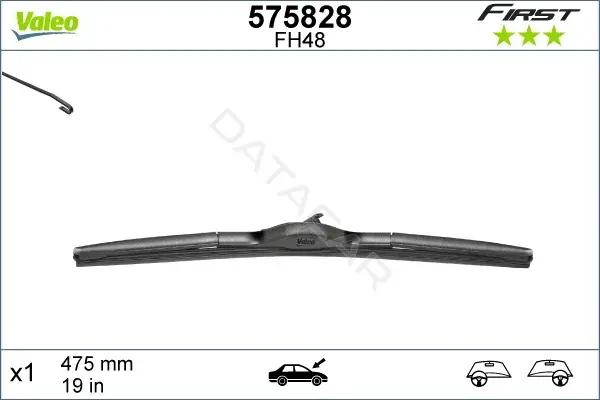 Щетки стеклоочистителя VALEO 575828
