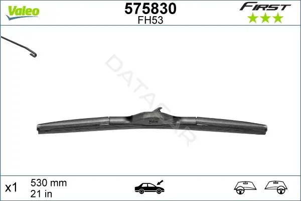 Щетки стеклоочистителя VALEO 575830