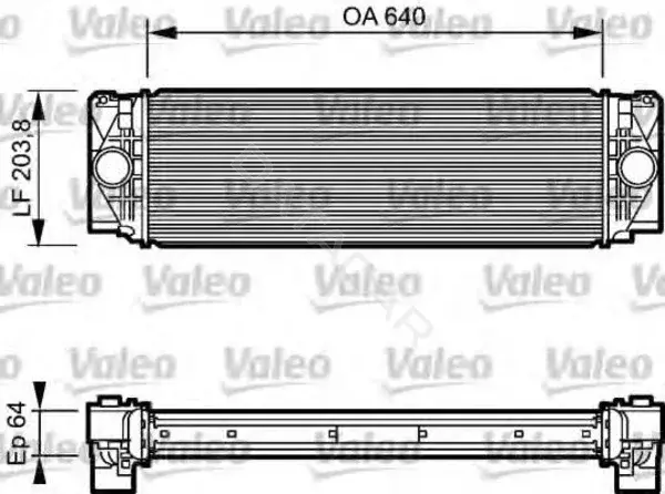 Интеркулер VALEO 818732
