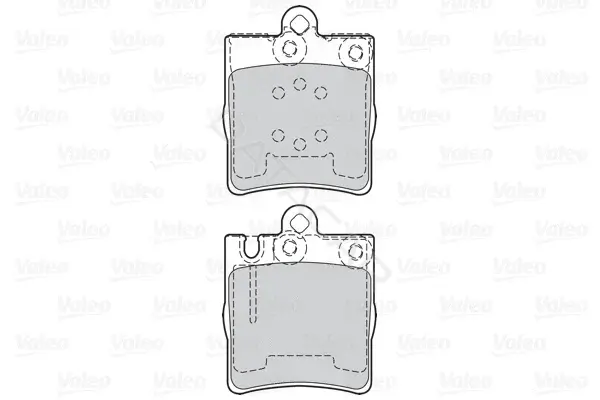 Тормозные колодки VALEO 302028