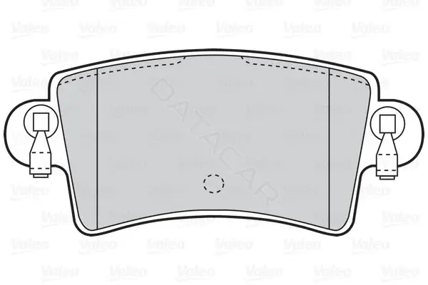 Тормозные колодки VALEO 302034