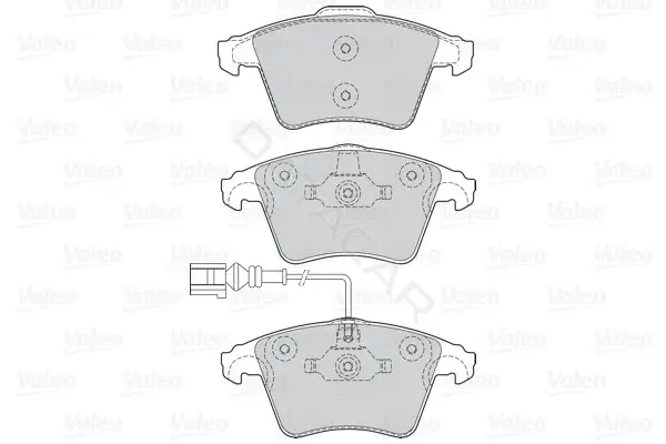 Тормозные колодки VALEO 302042