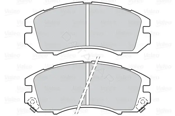 Тормозные колодки VALEO 302048