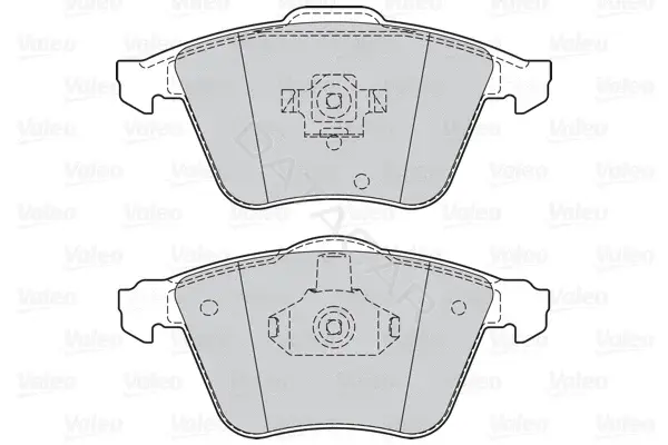 Тормозные колодки VALEO 302068