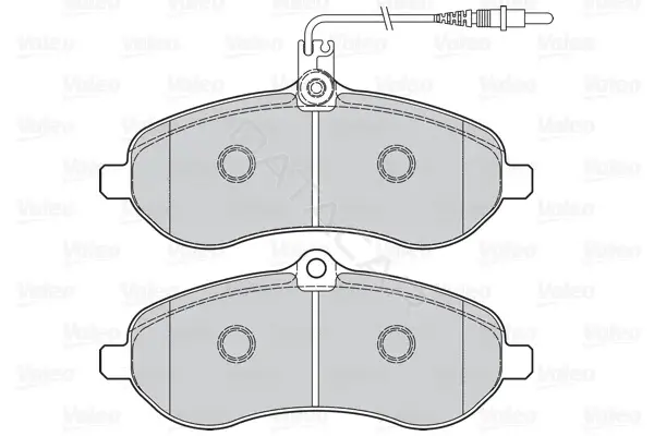 Тормозные колодки VALEO 302078