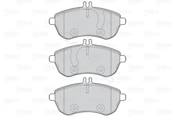 Тормозные колодки VALEO 302088
