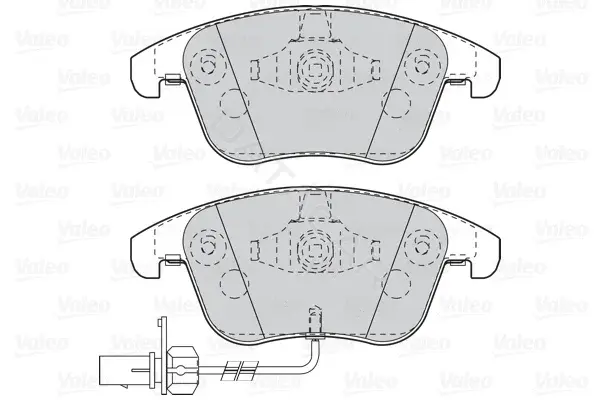 Тормозные колодки VALEO 302098