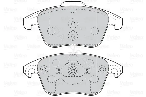 Тормозные колодки VALEO 302099