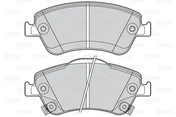 Тормозные колодки VALEO 302115
