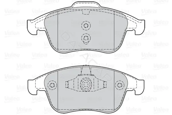 Тормозные колодки VALEO 302128