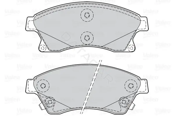 Тормозные колодки VALEO 302130