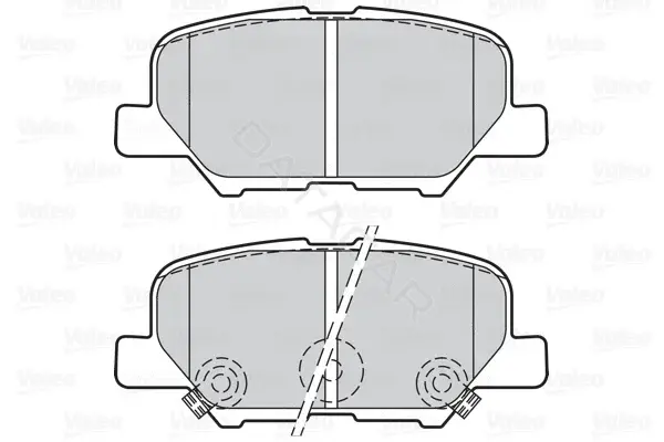 Тормозные колодки VALEO 302152