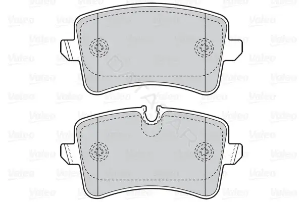 Тормозные колодки VALEO 302157