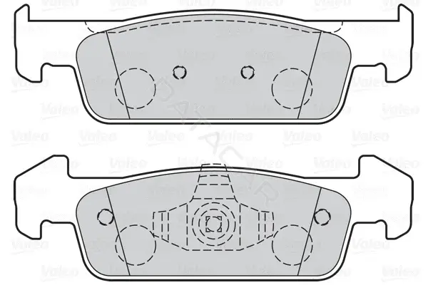 Тормозные колодки VALEO 302162