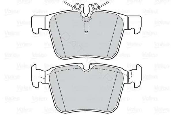 Тормозные колодки VALEO 302209
