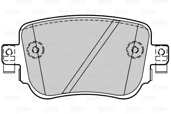 Тормозные колодки VALEO 302265