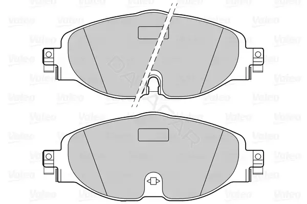 Тормозные колодки VALEO 302271