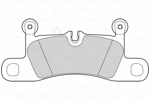 Тормозные колодки VALEO 302280