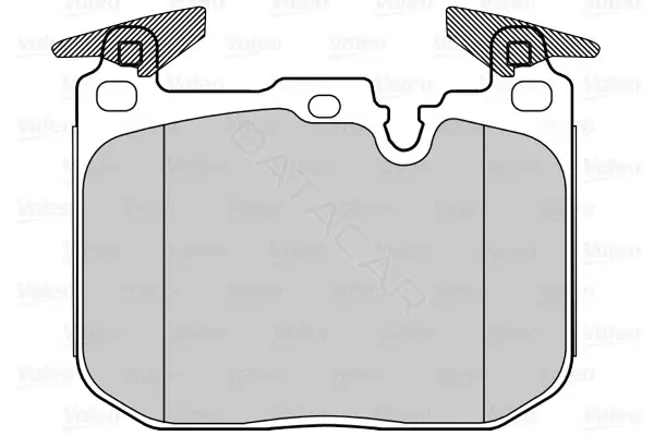 Тормозные колодки VALEO 302282