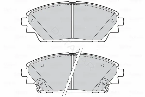 Тормозные колодки VALEO 302285